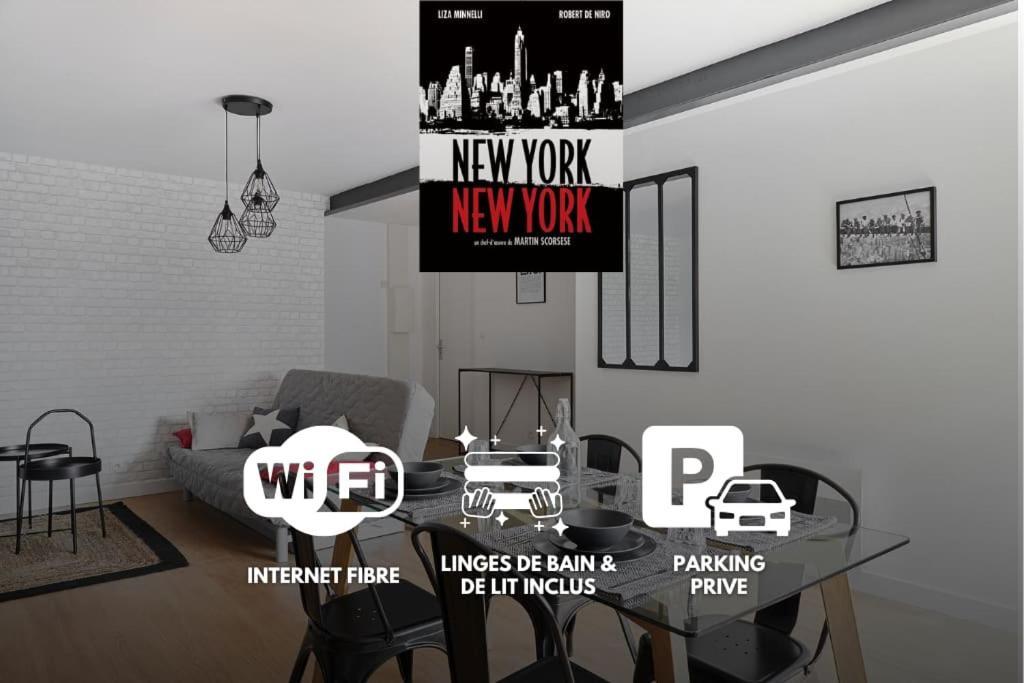 New-York New-York : Fibre Wifi/Linge/Parking Apartman Châteaubriant Kültér fotó