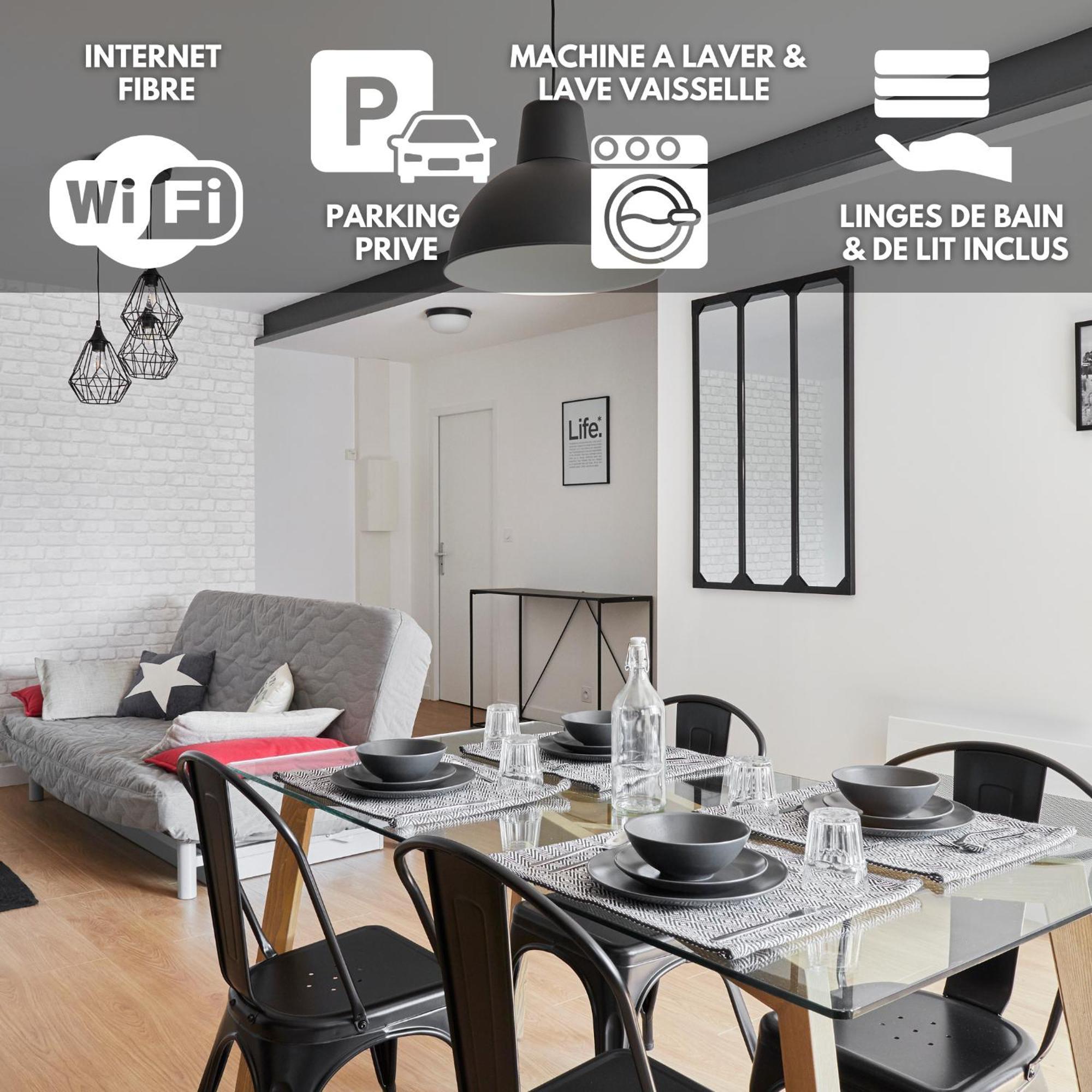 New-York New-York : Fibre Wifi/Linge/Parking Apartman Châteaubriant Kültér fotó